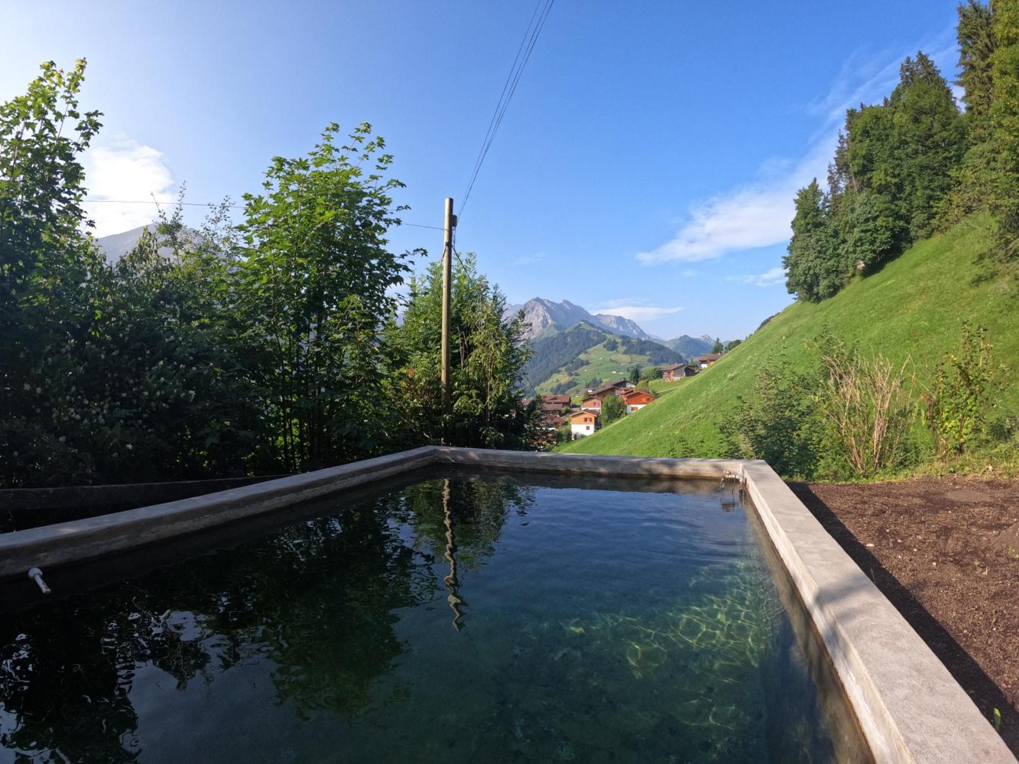 Chalet Sonnenheim Mit Atemberaubender Aussicht Adelboden Exterior photo